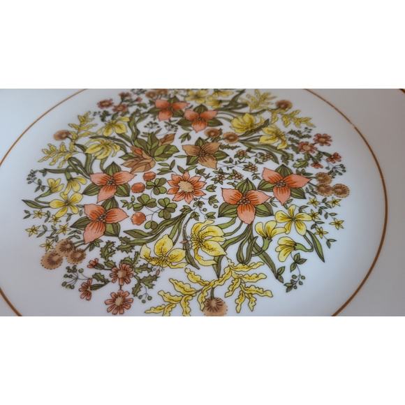Corelle Indian Summer 10 1/4" Dinner Plate Autumn Color Flowers (Qty 2) - Picture 9 of 11